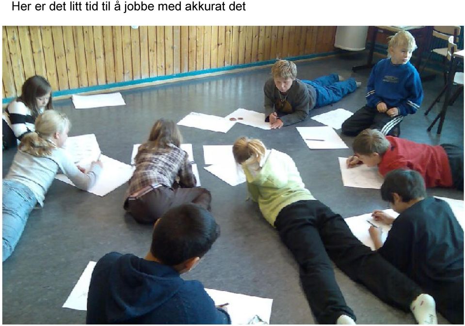 til å jobbe