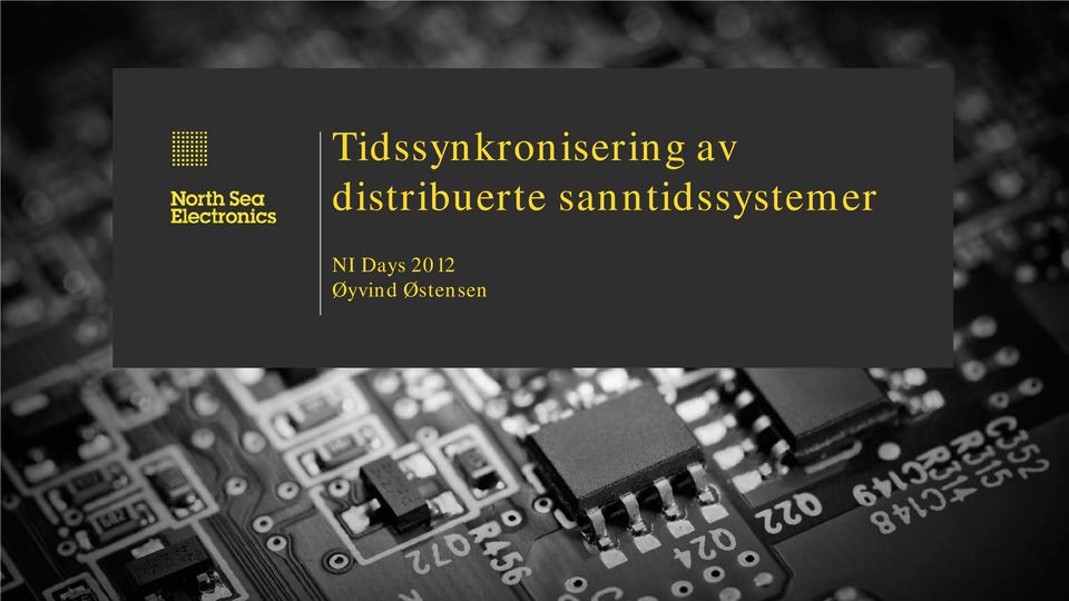 sanntidssystemer NI