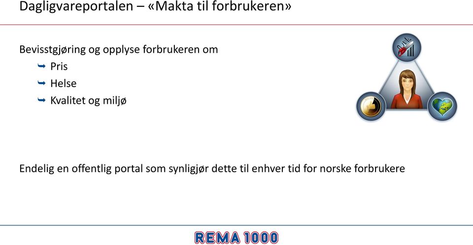 Helse Kvalitet og miljø Endelig en offentlig