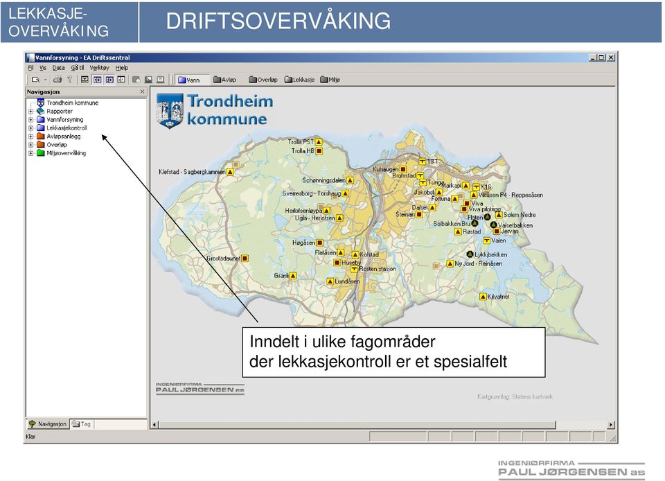 i ulike fagområder der