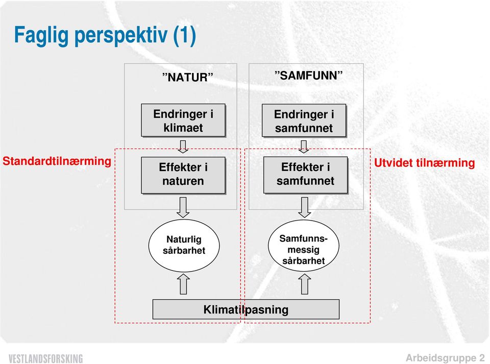 Effekter i naturen Effekter i samfunnet Utvidet