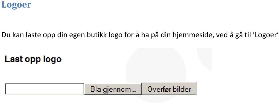 logo for å ha på din