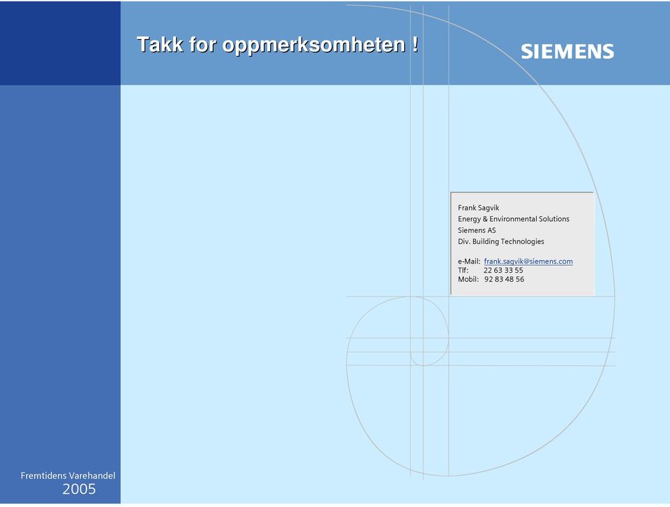 Solutions Siemens AS Div.