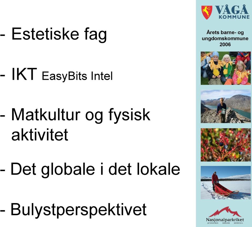 og fysisk aktivitet - Det