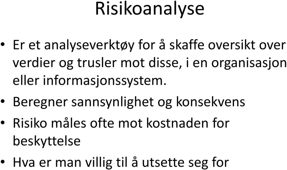 informasjonssystem.