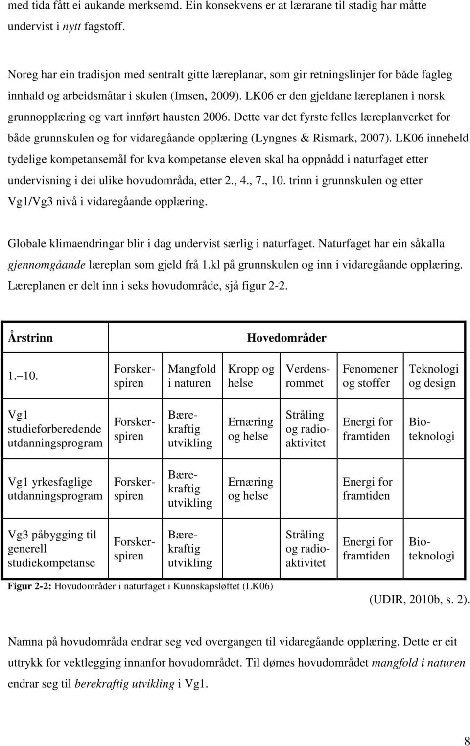 LK06 er den gjeldane læreplanen i norsk grunnopplæring og vart innført hausten 2006.