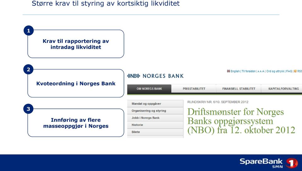 intradag likviditet 2 Kvoteordning i