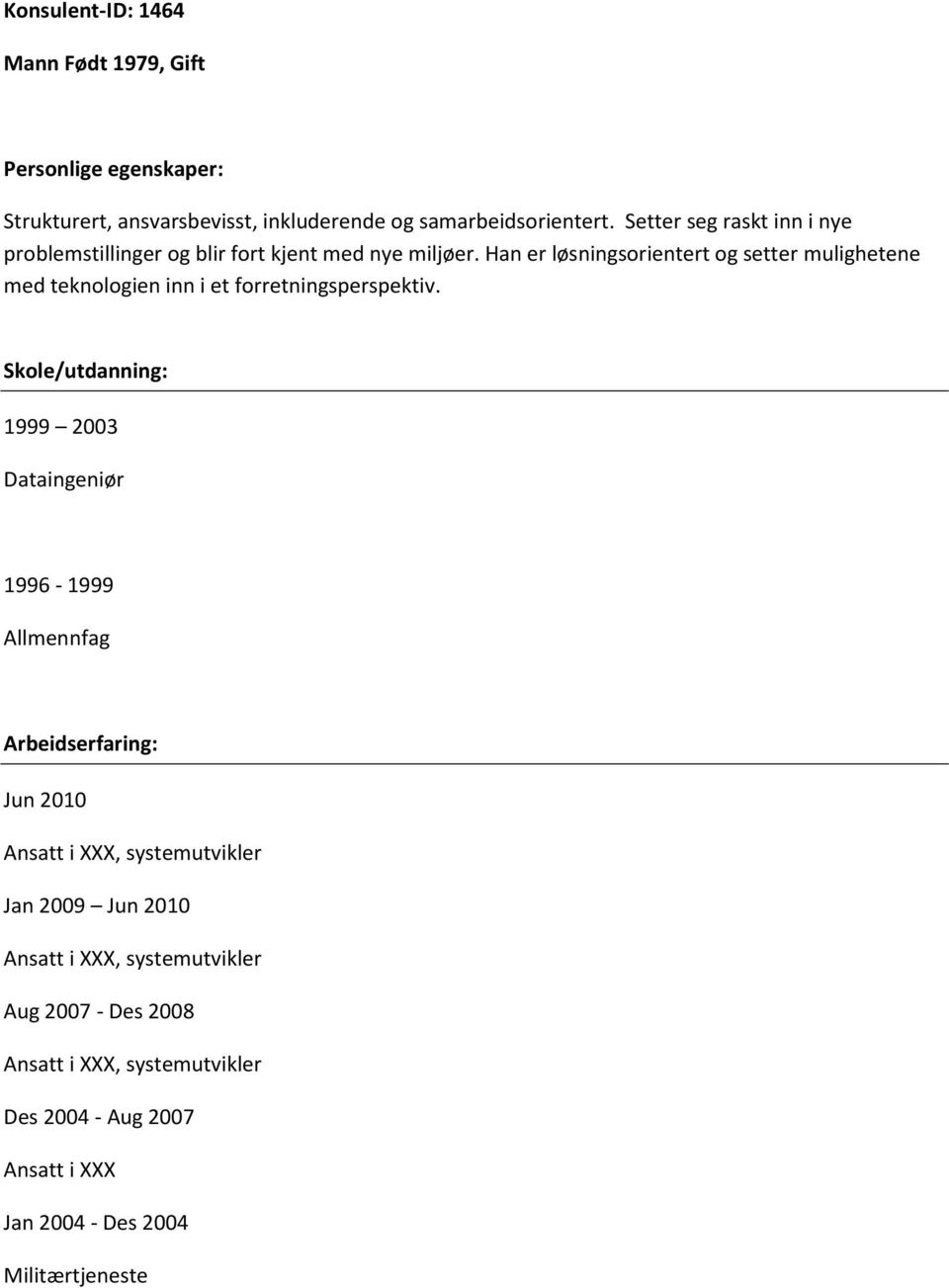 Han er løsningsorientert og setter mulighetene med teknologien inn i et forretningsperspektiv.