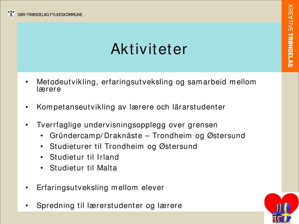 grensen Gründercamp/Draknäste Trondheim og Østersund Studieturer til Trondheim og Østersund