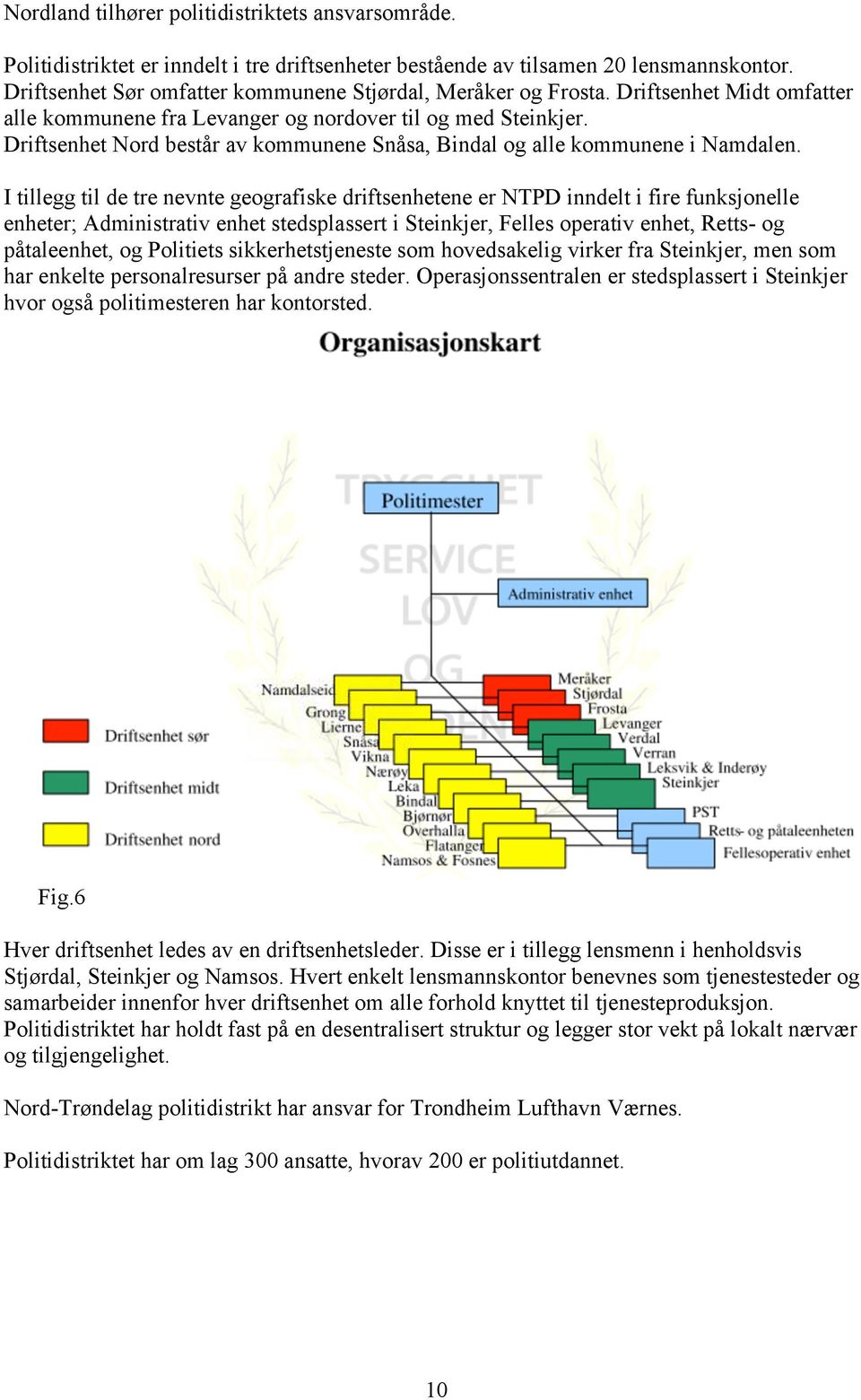 Driftsenhet Nord består av kommunene Snåsa, Bindal og alle kommunene i Namdalen.