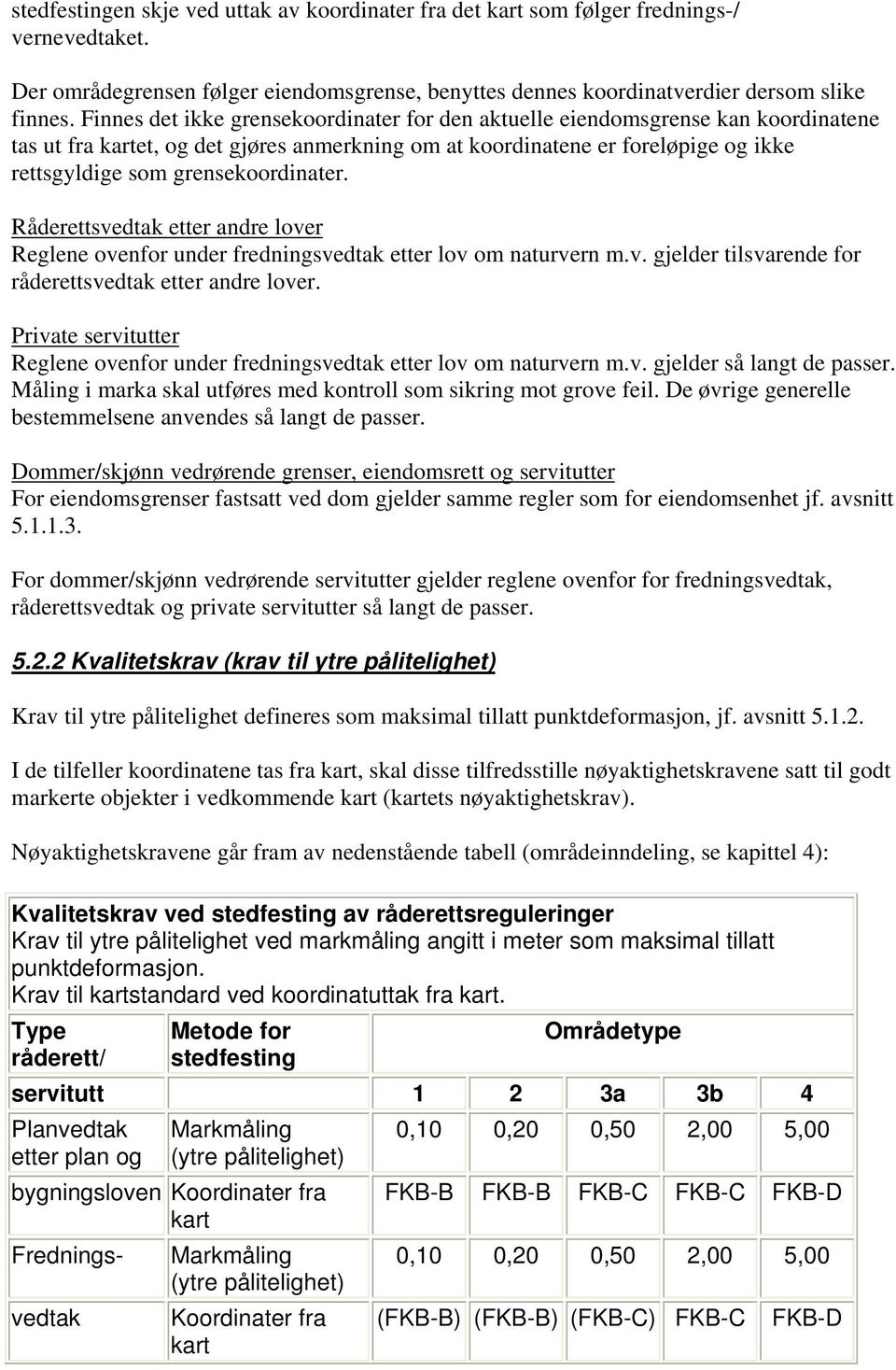 grensekoordinater. Råderettsvedtak etter andre lover Reglene ovenfor under fredningsvedtak etter lov om naturvern m.v. gjelder tilsvarende for råderettsvedtak etter andre lover.