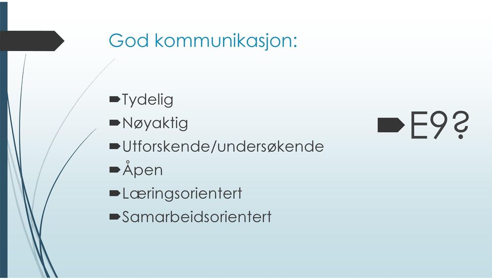 Utforskende/undersøkende