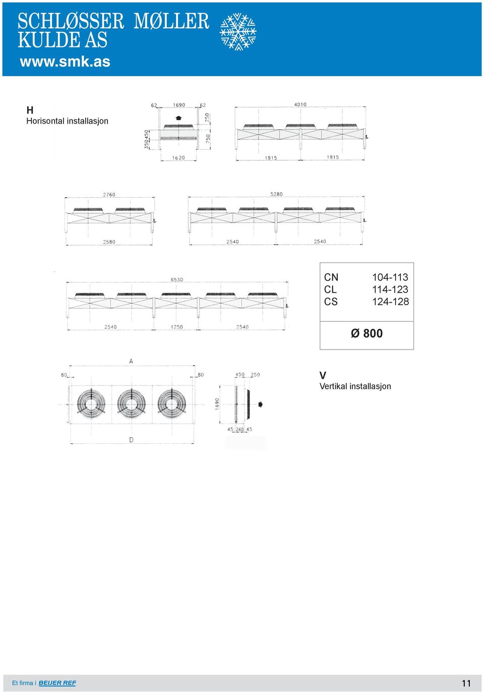 104-113 CL 114-123 CS