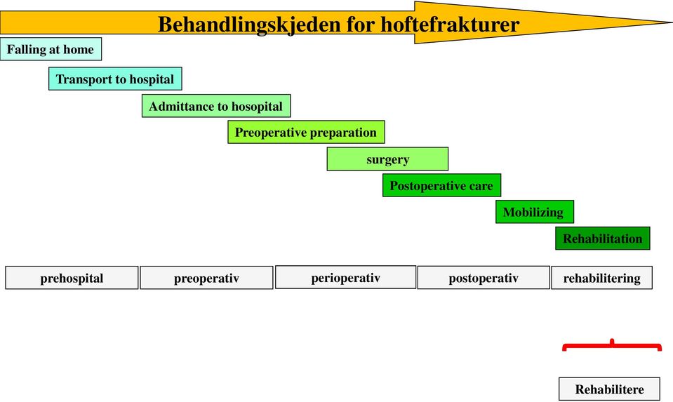 surgery Postoperative care Mobilizing Rehabilitation