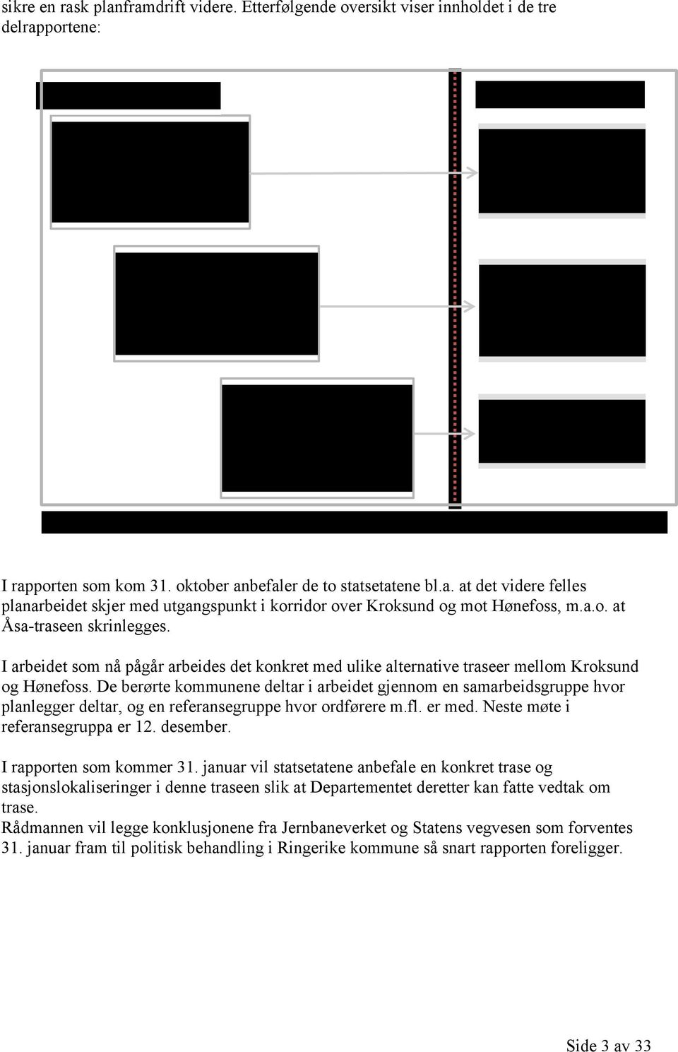 Beslutningspunkt: Videreføre felles utredningsarbeid for Ringeriksbanen og E16 Delrapport 2 Vurdering av felles korridor over Kroksund eller delt løsning med bane over Åsa Anbefalinger på