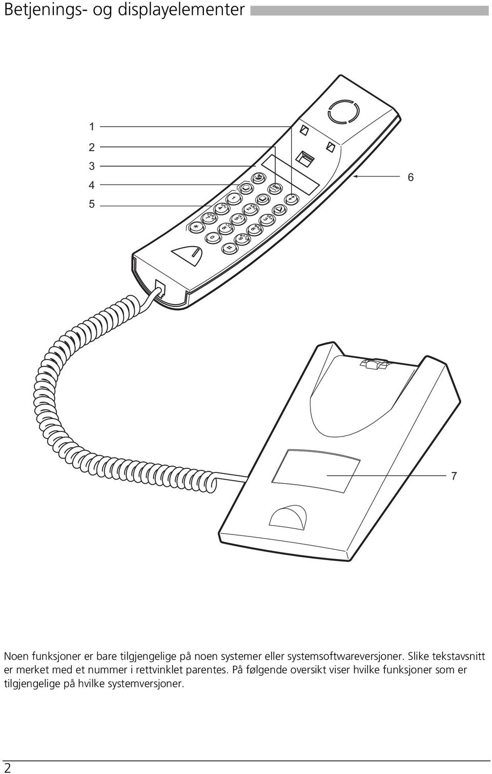 systemsoftwareversjoner.