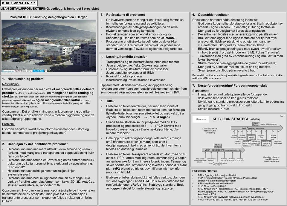 ulike ressurser som arbeider med utydelige og/eller ulikt definerte prosesser og med ulike verktøy og en manglende felles kultur ex.