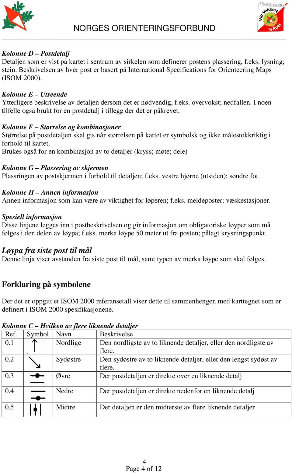 overvokst; nedfallen. I noen tilfelle også brukt for en postdetalj i tillegg der det er påkrevet.