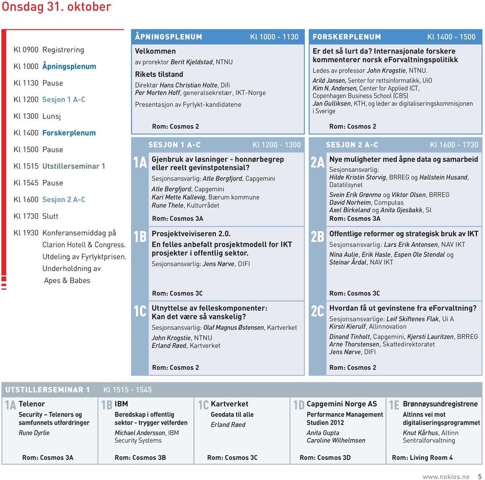 Clarion Hotell & Congress. Utdeling av Fyrlyktprisen.