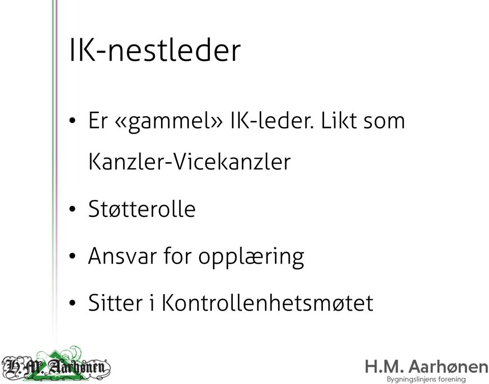 Likt som Kanzler-Vicekanzler