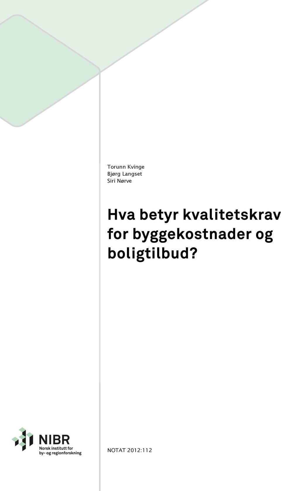 kvalitetskrav for