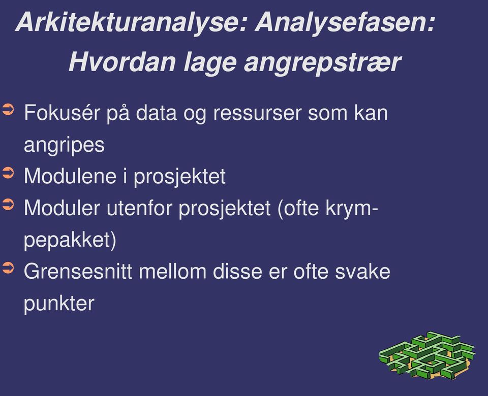 angripes Modulene i prosjektet Moduler utenfor