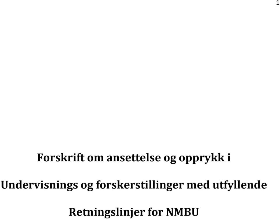 og forskerstillinger med