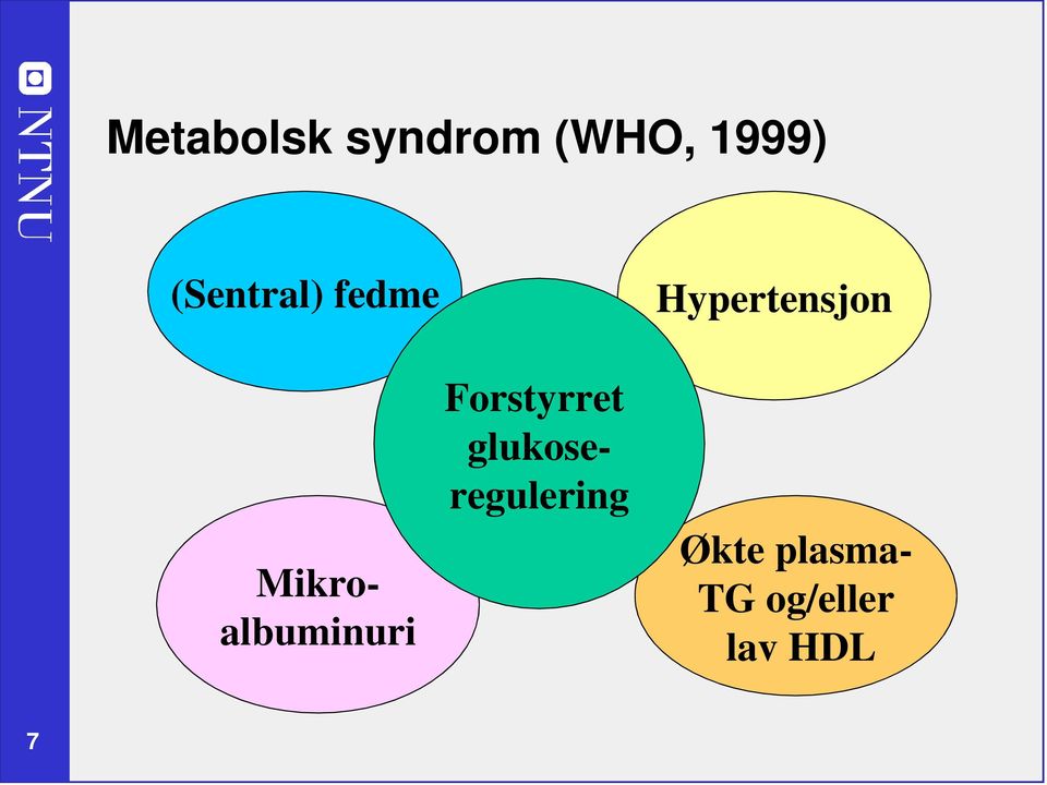 Forstyrret glukoseregulering