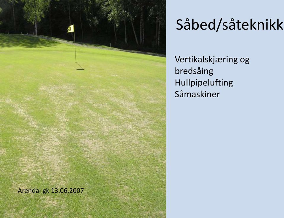 bredsåing