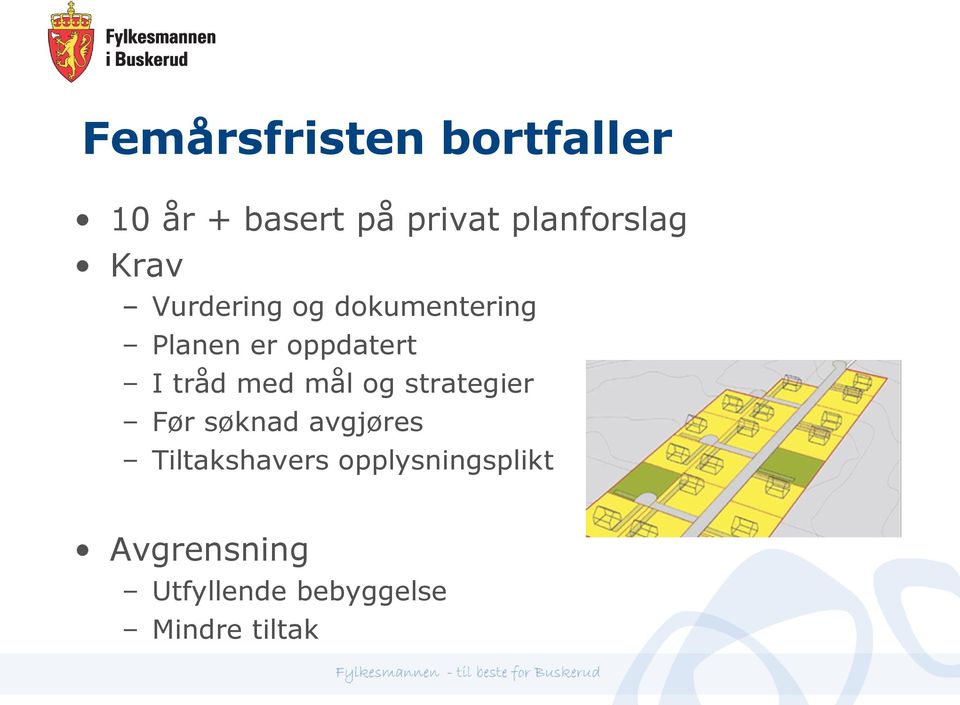 oppdatert I tråd med mål og strategier Før søknad avgjøres