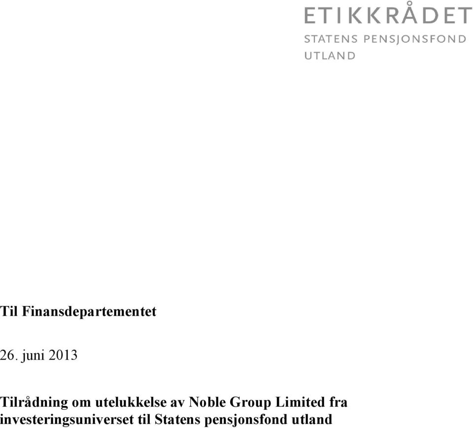 av Noble Group Limited fra