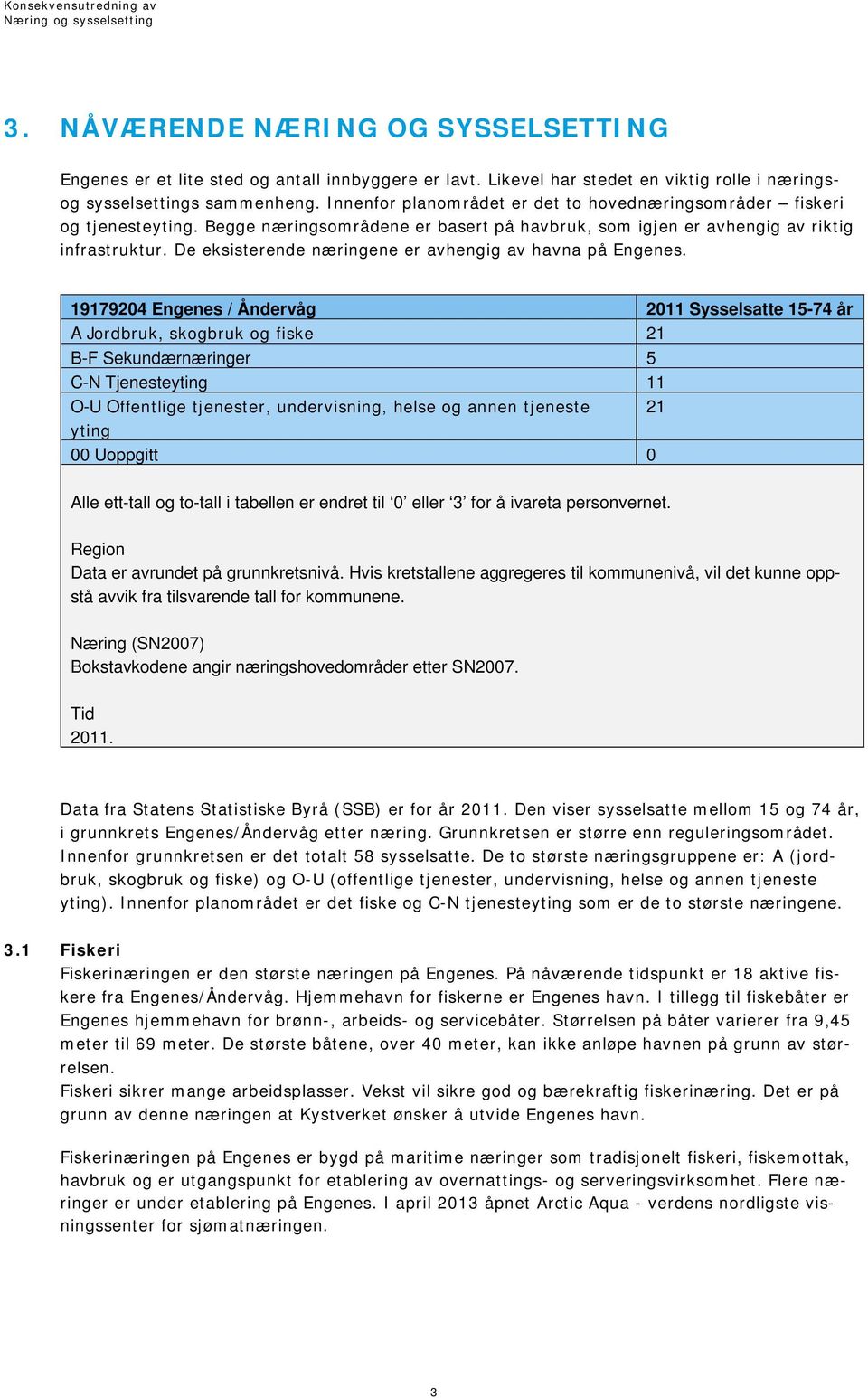 De eksisterende næringene er avhengig av havna på Engenes.