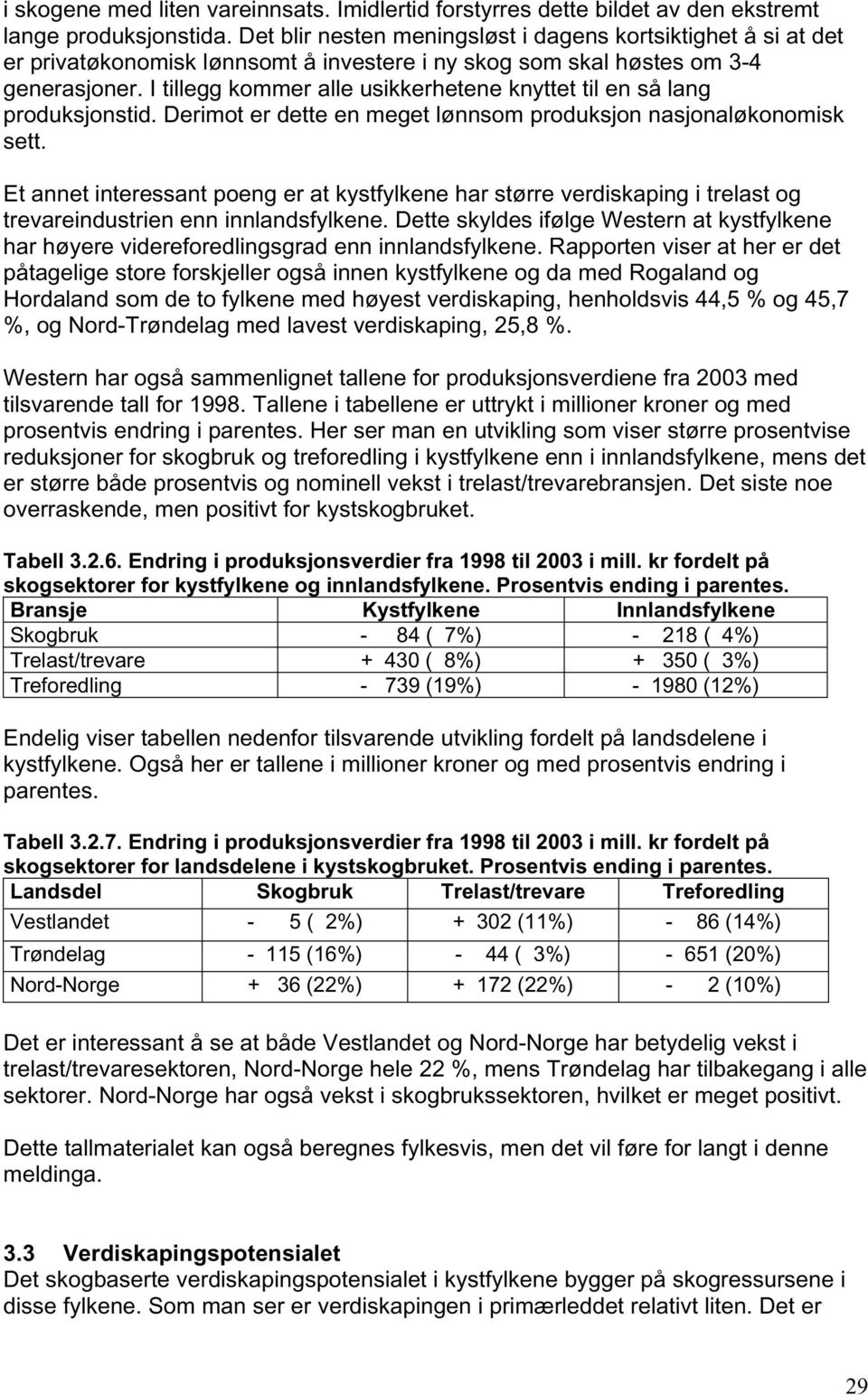 I tillegg kommer alle usikkerhetene knyttet til en så lang produksjonstid. Derimot er dette en meget lønnsom produksjon nasjonaløkonomisk sett.