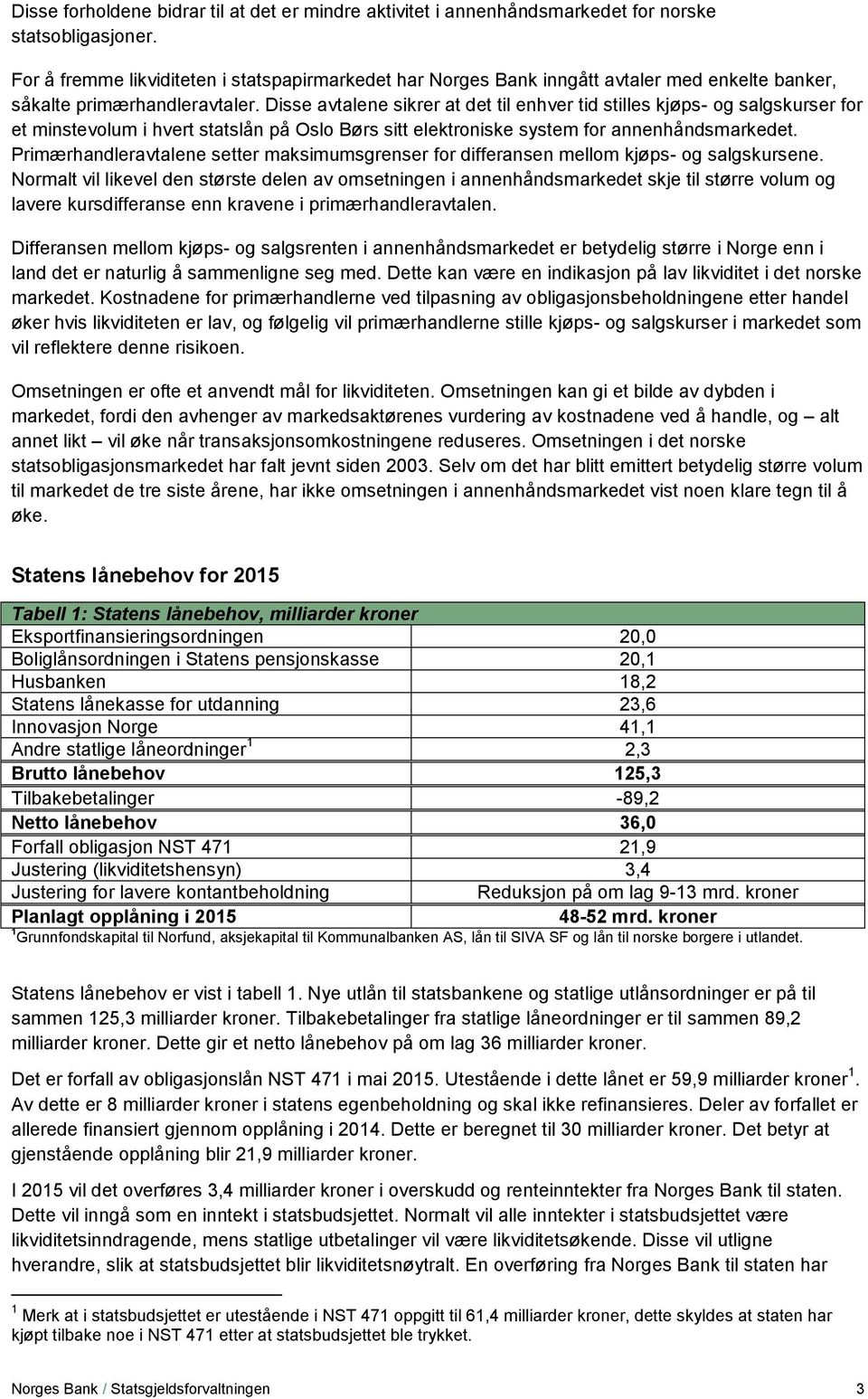 Disse avtalene sikrer at det til enhver tid stilles kjøps- og salgskurser for et minstevolum i hvert statslån på Oslo Børs sitt elektroniske system for annenhåndsmarkedet.