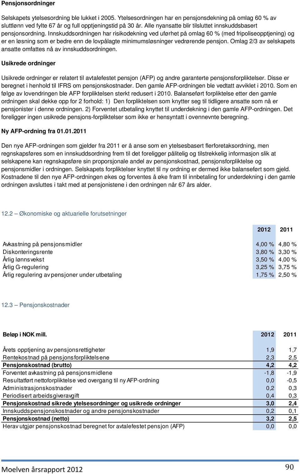 Innskuddsordningen har risikodekning ved uførhet på omlag 60 % (med fripoliseopptjening) og er en løsning som er bedre enn de lovpålagte minimumsløsninger vedrørende pensjon.