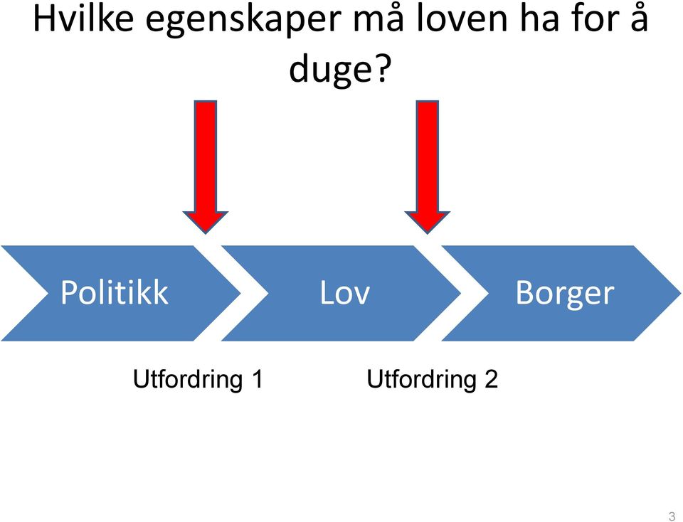 Politikk Lov Borger