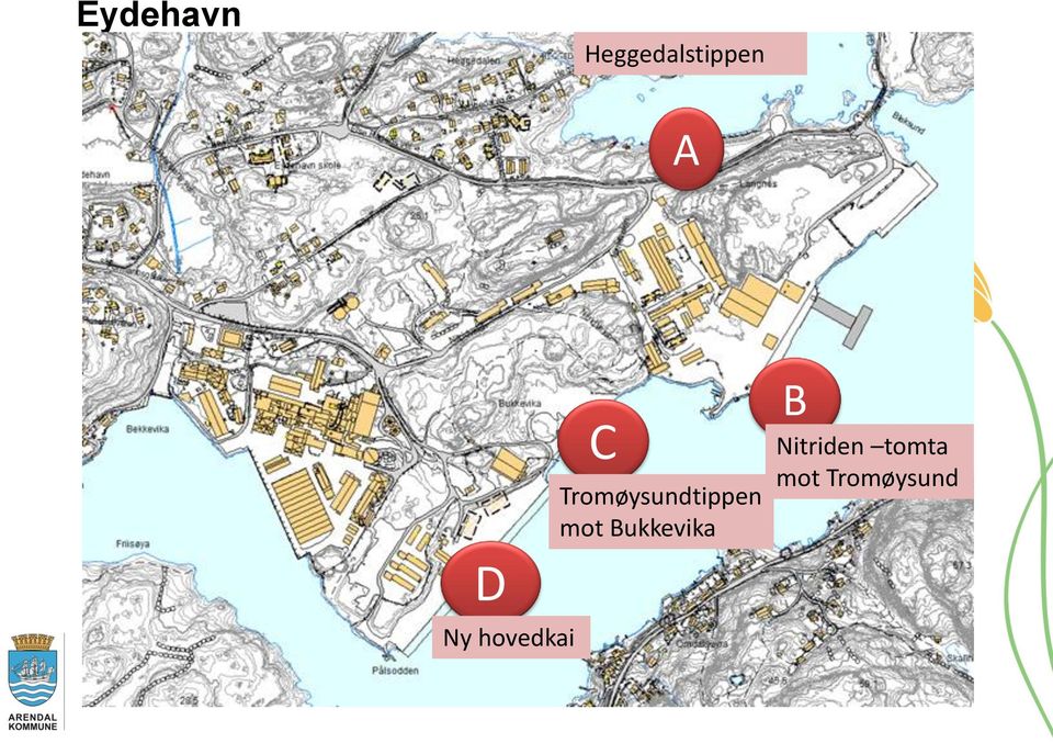 Tromøysundtippen mot