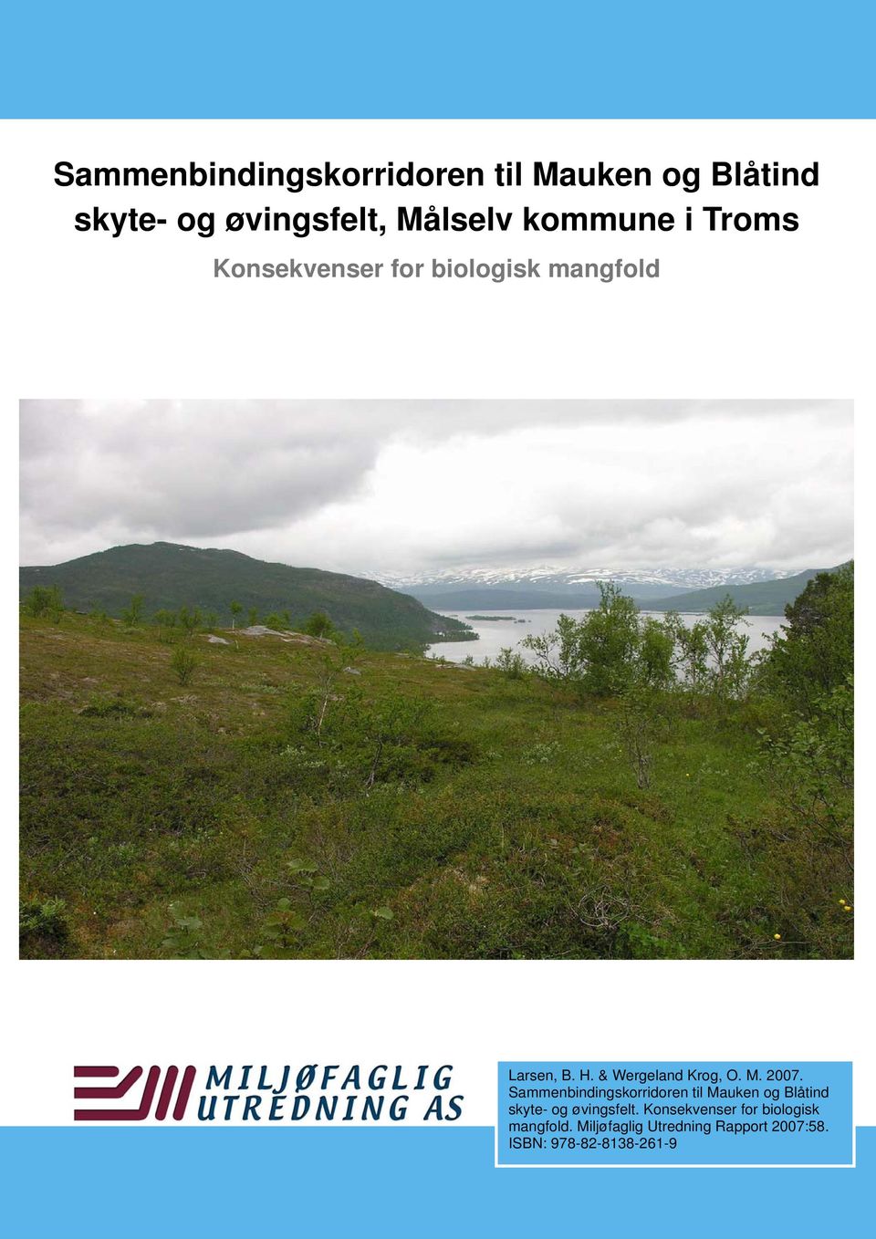 & Wergeland Krog, O. M. 2007.