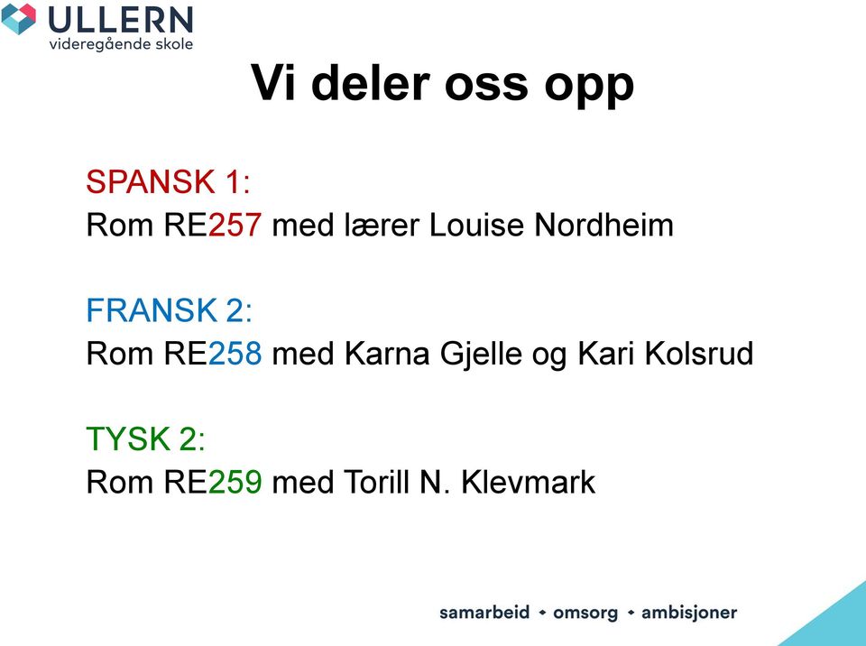 Rom RE258 med Karna Gjelle og Kari