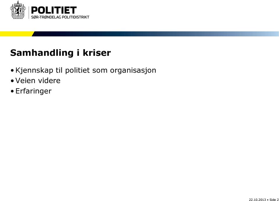 som organisasjon Veien