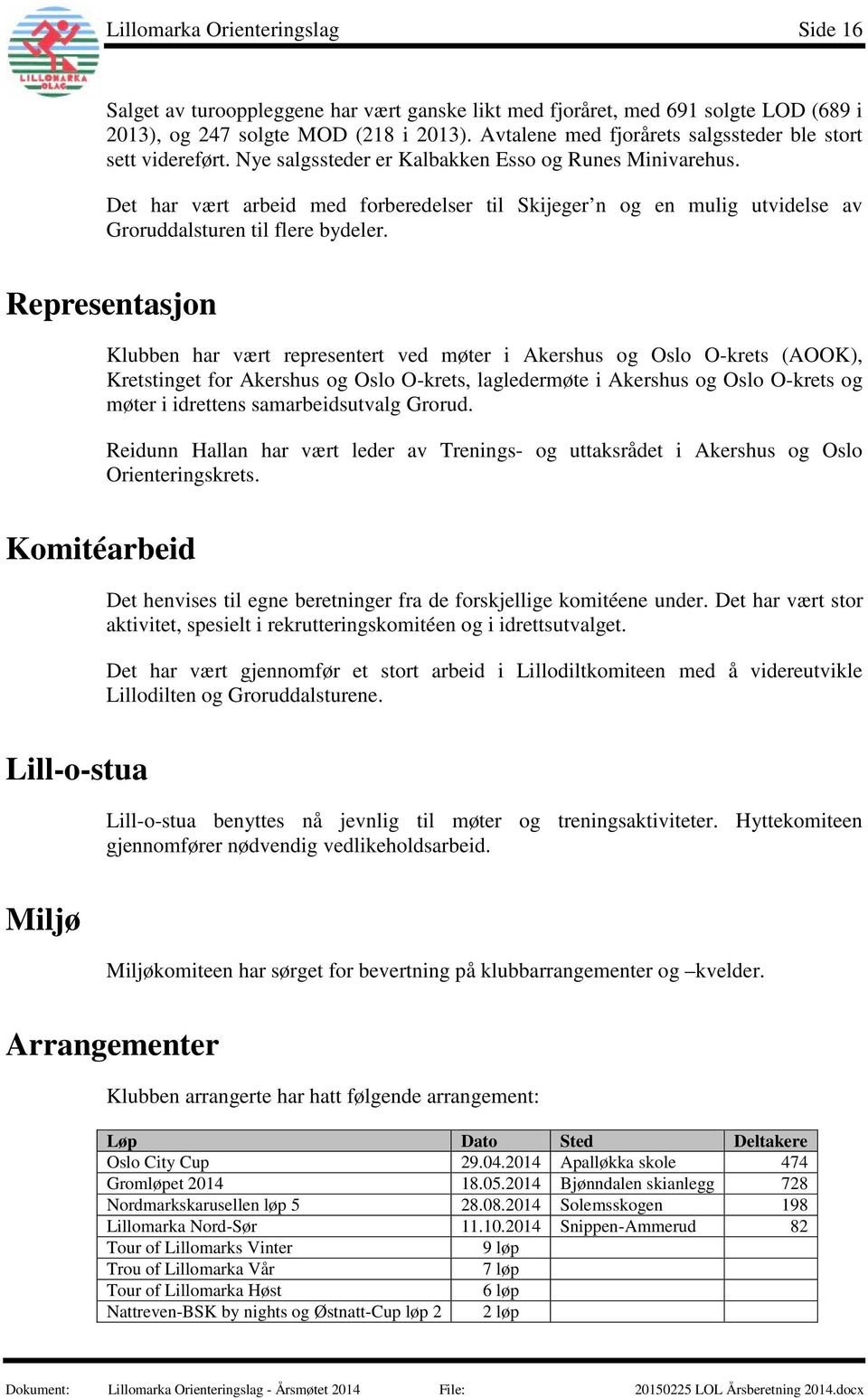 Det har vært arbeid med forberedelser til Skijeger n og en mulig utvidelse av Groruddalsturen til flere bydeler.