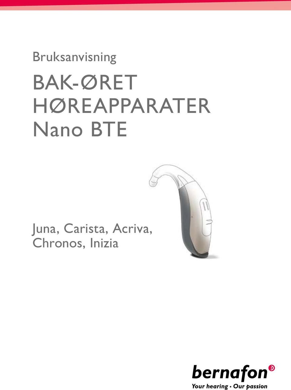 HØREAPPARATER Nano