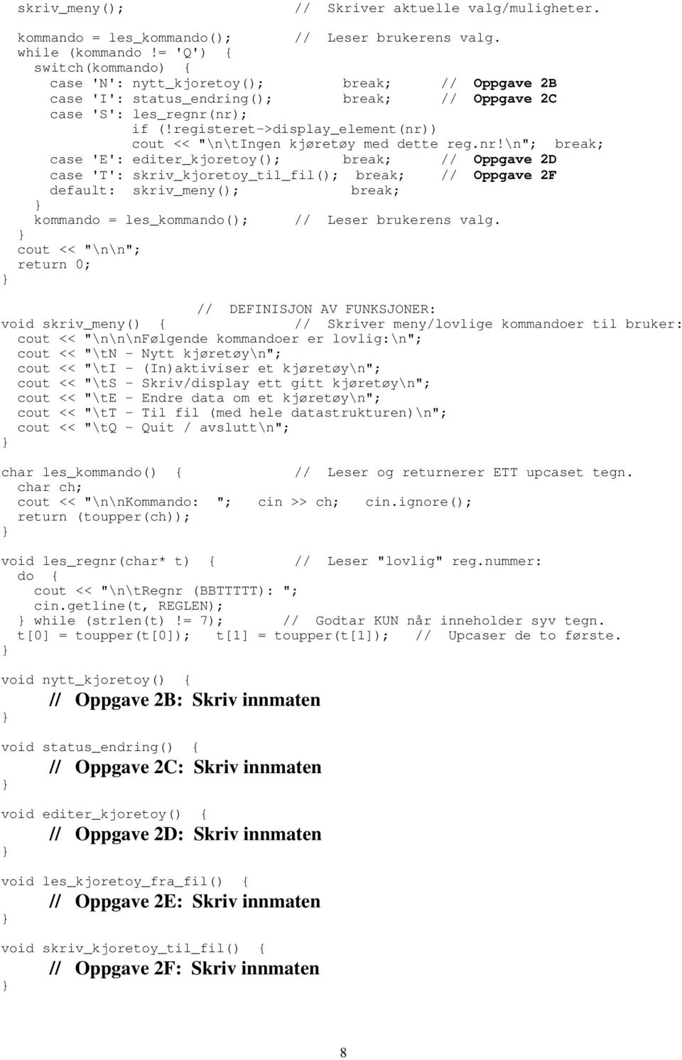 registeret->display_element(nr)