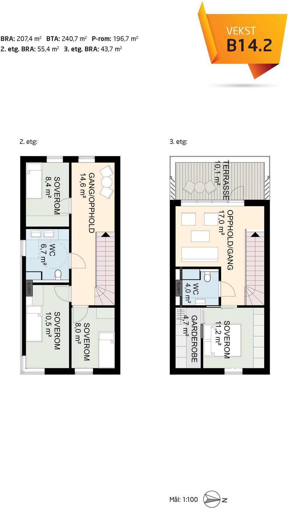 etg: GANG/ GANG/ 10,1 1m /GANG 17,0 m 10,1 1m /GANG 17,0 m ² ² 4,8 RA 3.