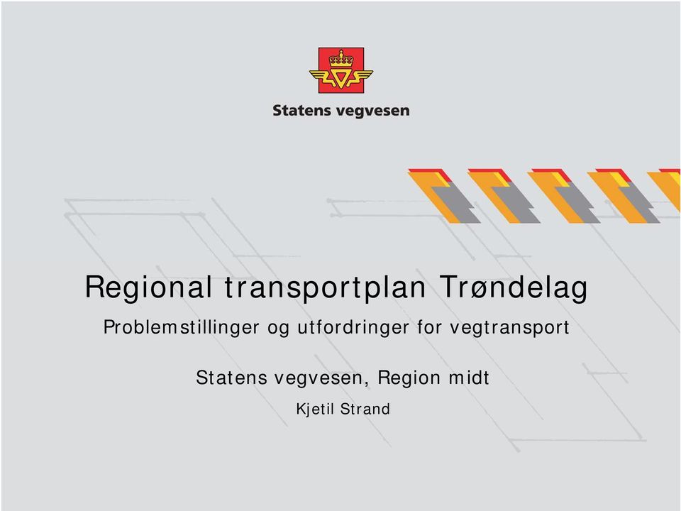 utfordringer for vegtransport