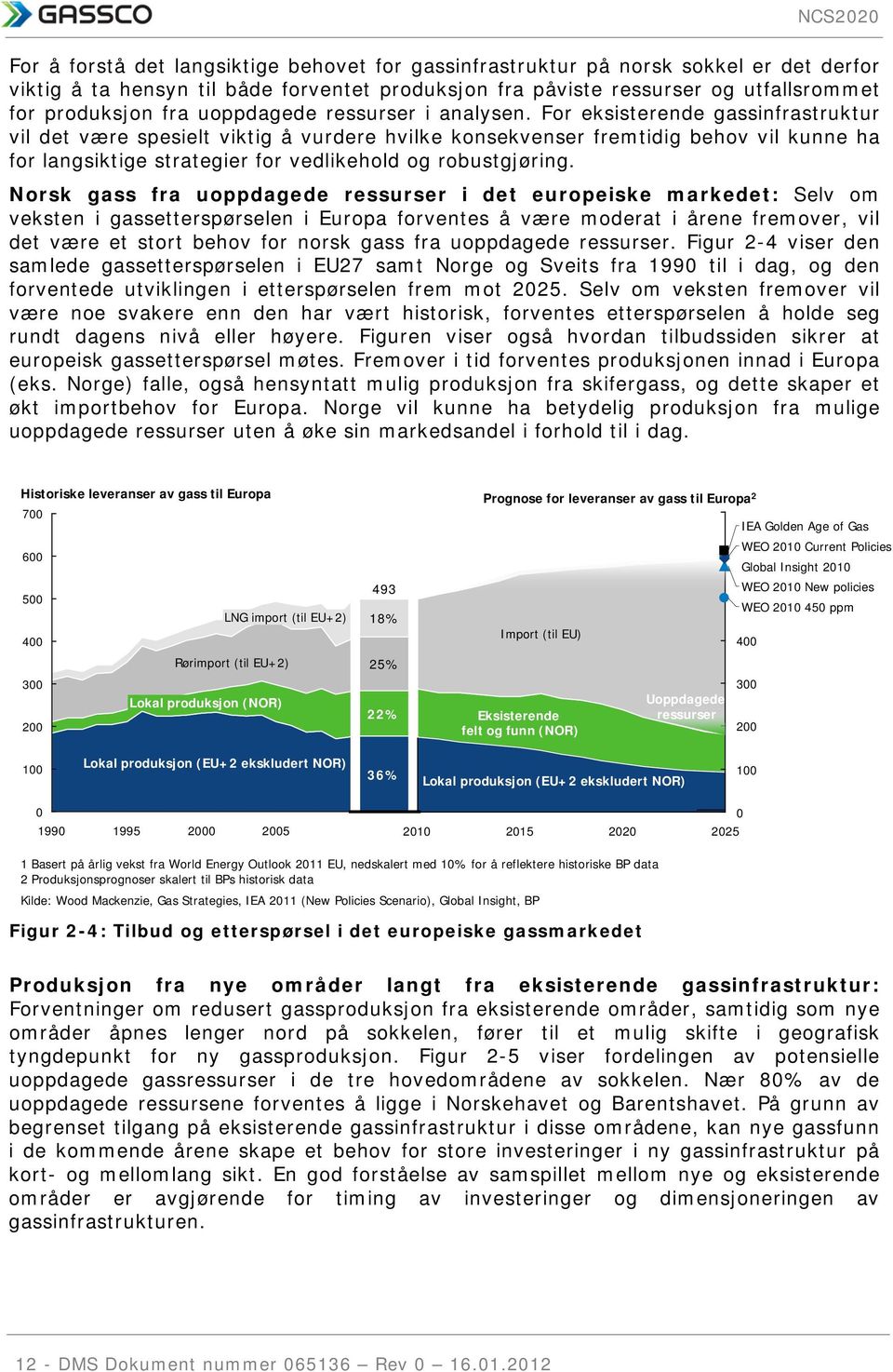 For eksisterende gassinfrastruktur vil det være spesielt viktig å vurdere hvilke konsekvenser fremtidig behov vil kunne ha for langsiktige strategier for vedlikehold og robustgjøring.