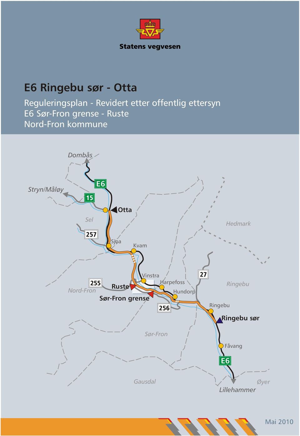 Otta Kvam Hedmark Vinstra 255 Harpefoss Ruste Nord-Fron Hundorp Sør-Fron grense