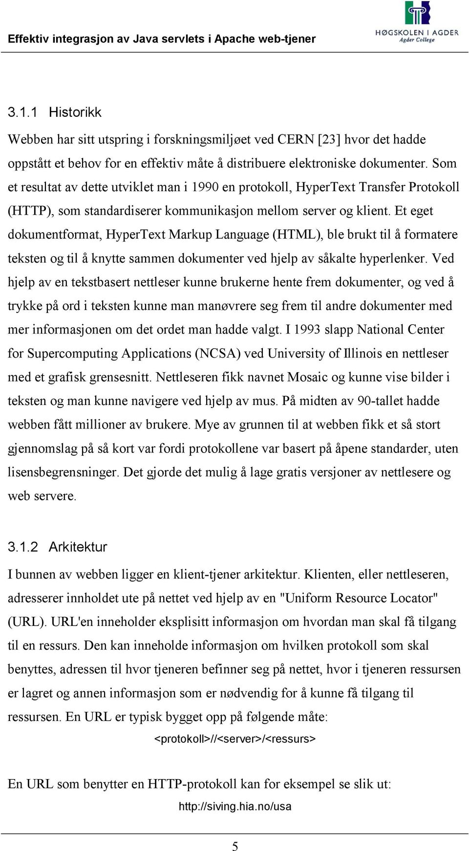 Et eget dokumentformat, HyperText Markup Language (HTML), ble brukt til å formatere teksten og til å knytte sammen dokumenter ved hjelp av såkalte hyperlenker.