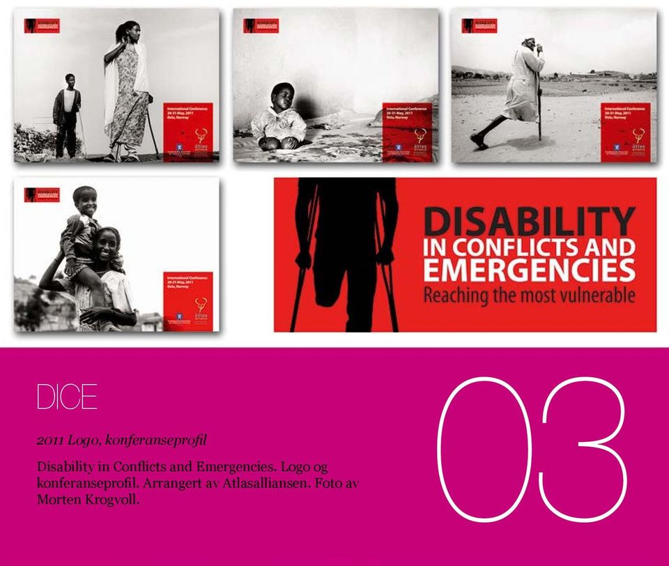 Emergencies. Logo og konferanseprofil.