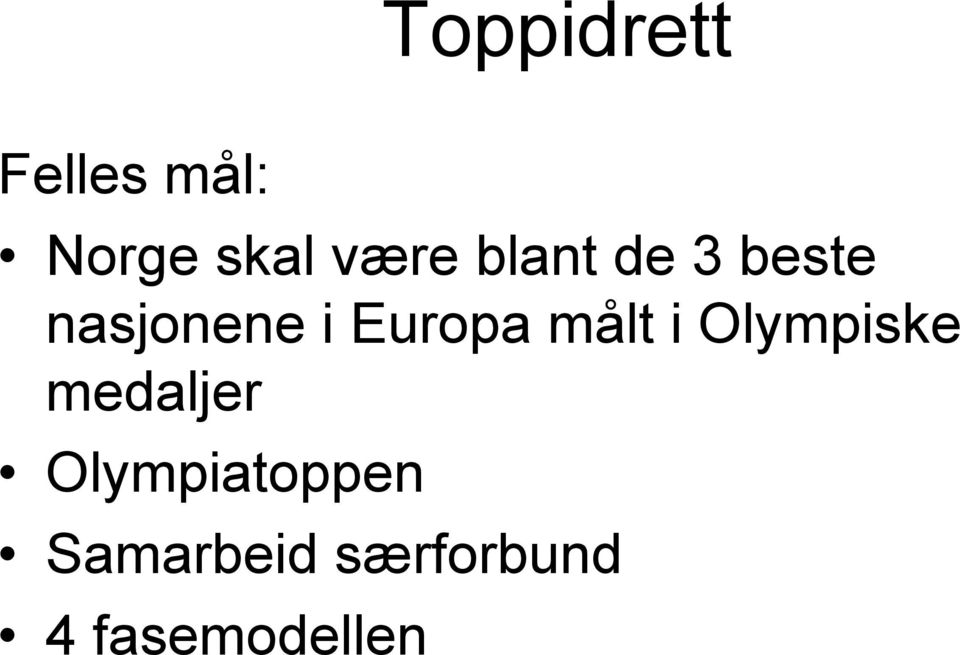 Europa målt i Olympiske medaljer